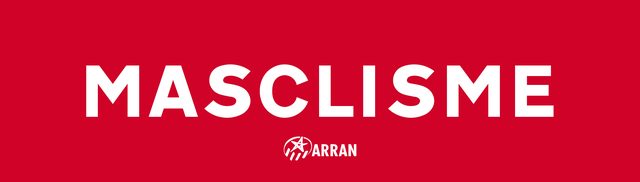 Enganxina «Masclisme» amb el logotip d'Arran